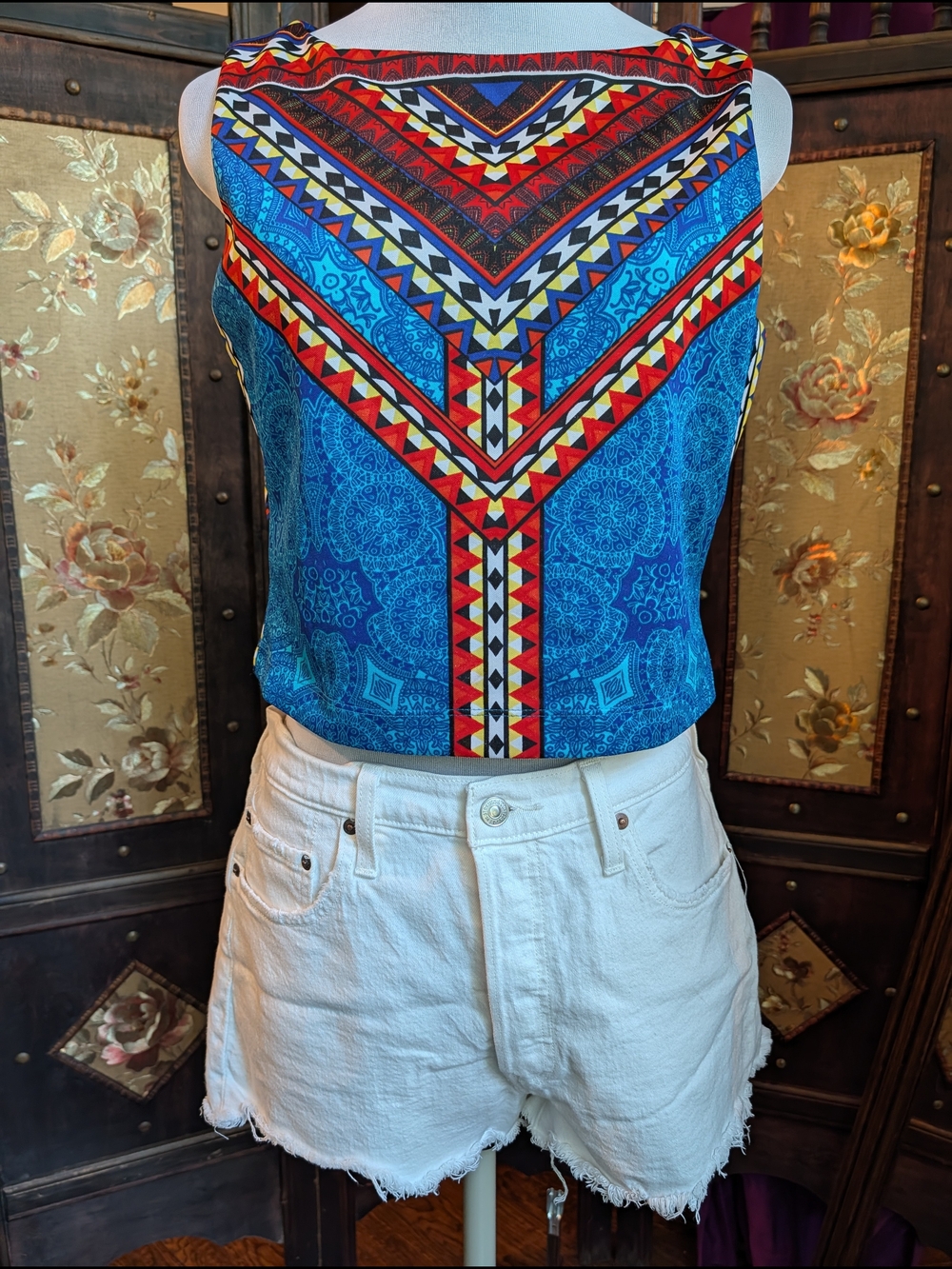 Bisou Bisou Boho Sleeveless Top